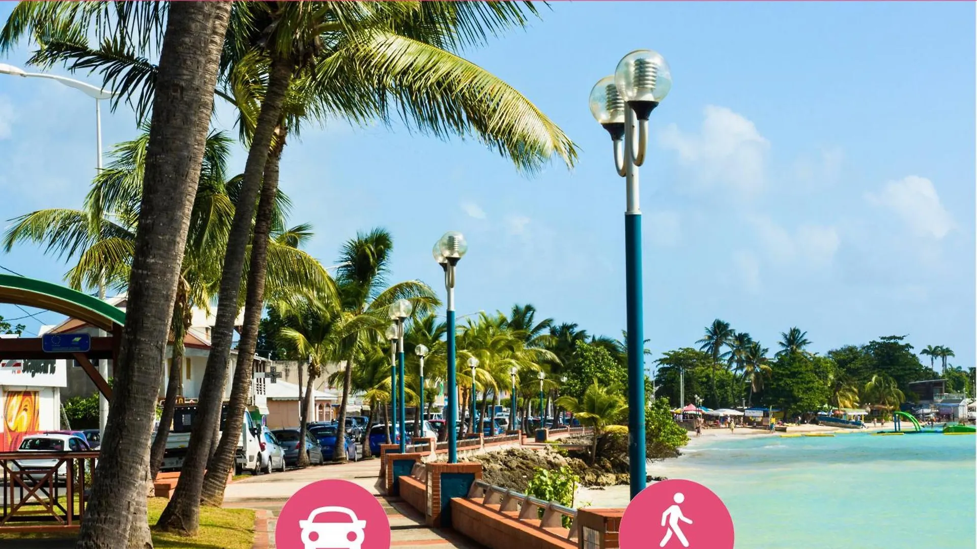 Le Sable Bleu - Evasion Tropicale A Sainte-Anne - Plage 5Min - Piscine - Parking - Logement Climatise - Vue Sur Les Palmiers - Parfait Pour Sejours En Famille Ou Entre Amis Guadeloupe