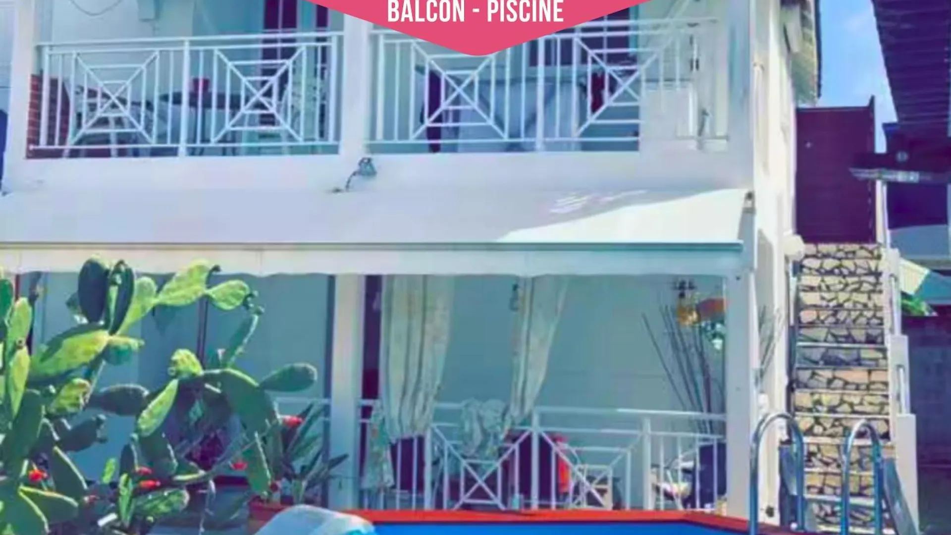 Le Sable Bleu - Evasion Tropicale A Sainte-Anne - Plage 5Min - Piscine - Parking - Logement Climatise - Vue Sur Les Palmiers - Parfait Pour Sejours En Famille Ou Entre Amis Guadeloupe